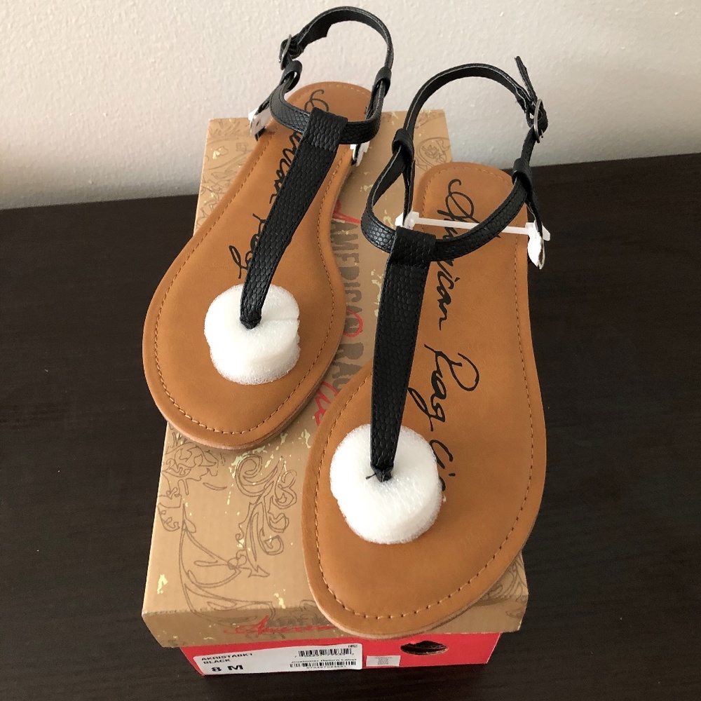 American Rag Krista T-Strap Flat Sandals